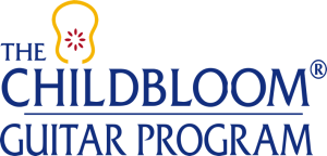 Childbloom Guitar Program Logo Badge